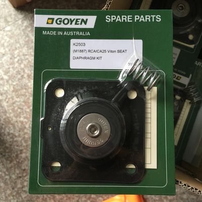 K2503 (M1887) GOYEN Kit di riparazione del diaframma della valvola d'impulso 1" Valvola Viton Modello CA32 RCA32T/DD/MM/FS 8003901