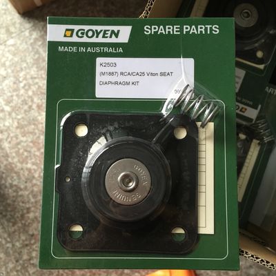 K2503 (M1887) GOYEN Kit di riparazione del diaframma della valvola d'impulso 1" Valvola Viton Modello CA32 RCA32T/DD/MM/FS 8003901