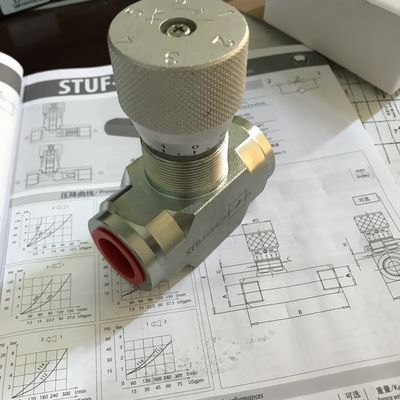 Valvola di accelerazione di precisione con scala STB-G1/4 STB-G3/8 STB-G3/4 STB-G1 Valvola idraulica di accelerazione