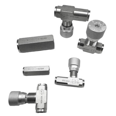 Valvola a senso unico tubo VU-G1/2 Valvola idraulica a senso unico