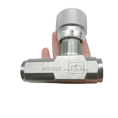 10-500 mm2 ⁄ S Valvola di controllo della pressione del fluido di viscosità STU-G1/2
