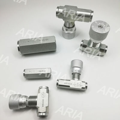 VU-G1/4 Valvola unidirezionale Valvola di controllo idraulica Valvola idraulica unidirezionale di tipo tubo
