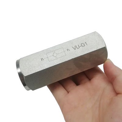 VU-G1/4 Valvola unidirezionale Valvola di controllo idraulica Valvola idraulica unidirezionale di tipo tubo