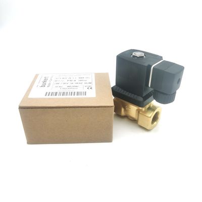 BURKERT 00137538 Valvola solenoide 6013 Tipo a azione diretta G1/4 pollici normalmente chiuso 24VAC 8W 0~25Bar