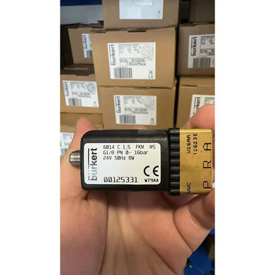 Valvola solenoide Burkert corpo in acciaio inossidabile NBR sigillo 00125331 6014 0-16bar
