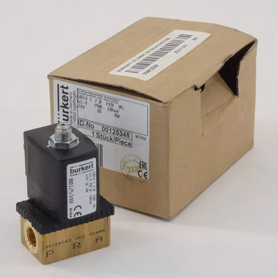 Valvola solenoide industriale Burkert con sigillo NBR 00126342 00126343 00126345