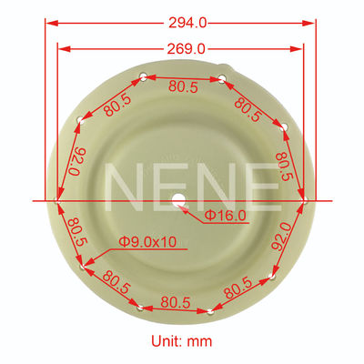 Ingersoll Rand 1.5" Inch 94615-A 94617 Santoprene/PTFE Diaframma kit 666152-281-C 666152-2EB-C