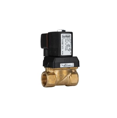00308506 BURKERT Valvola solenoide G1 2/2 Normalmente chiusa 25 foro di flusso FKM Corpo di valvola di ottone sigillato 8W 1-32bar