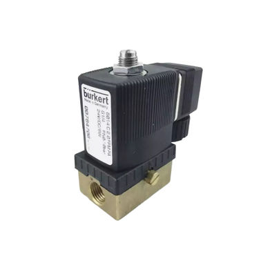 00301170 BURKERT 5404 G1/2 2/2 Normalmente aperto 12 foro di flusso FKM (Fluoro gomma) Corpo di valvola in ottone sigillato AC24V 8W 1-32bar