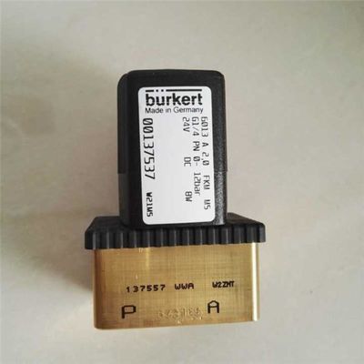 Burkert 00137537 -6013 valvola solenoide in ottone 137537 valvola solenoide G1/4 24V