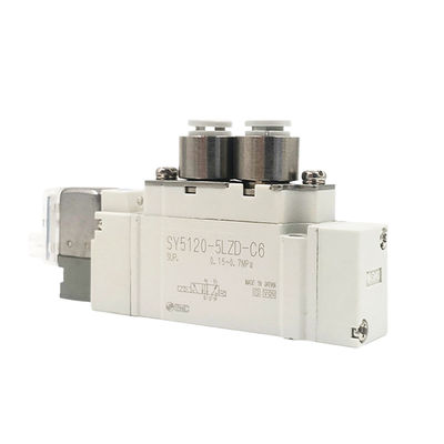 Valvole a 5 porte SMC Valvole solenoidi singole SY3120-5LZD-C6 SY3120-6LZD-C6
