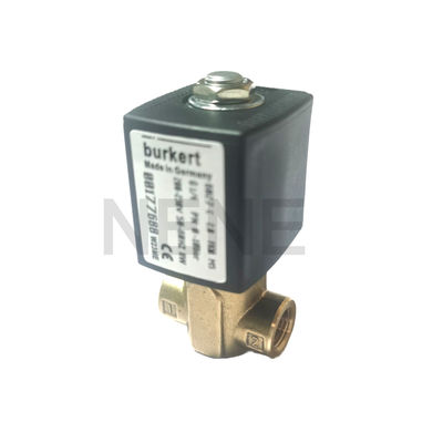Burkert Solenoide 6013 Tipo Diretto 00134243 2/2 Normalmente chiuso G1/8 Inch 2.5 Flow Hole FKM Seal 220VAC 8W 0~16bar