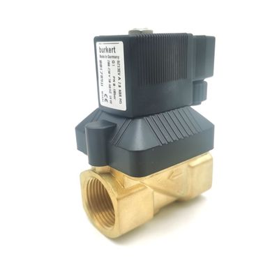 Valvola solenoide Burkert FKM Sigillo 00126091 24VDC 8W 0~6bar 6013 Tipo a azione diretta G1/8 pollice 2/2 Normalmente chiuso 3.0 foro di flusso