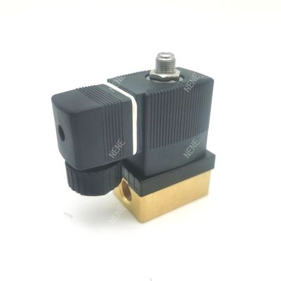 FKM Seal Valvola solenoide G1/4 Inch G1/4 Inch 00125304 6013 Tipo azione diretta 2/2 Normalmente chiuso 3.0 Flow Hole FKM Seal 220VAC 8W 0~10bar Corpo della valvola in ottone