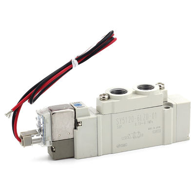 Valvola solenoide SMC a tenuta morbida Configurazione a 5 porte SY3320-5LZD-C8 SY3320-6LZD-C8