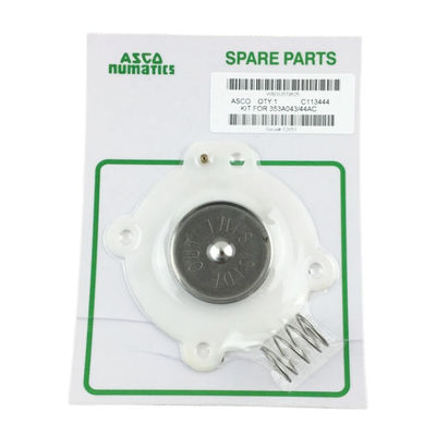 ASCO SCG353A043 C113444 Kit di riparazione del diaframma della valvola d'impulso NBR, TPE (bianco)