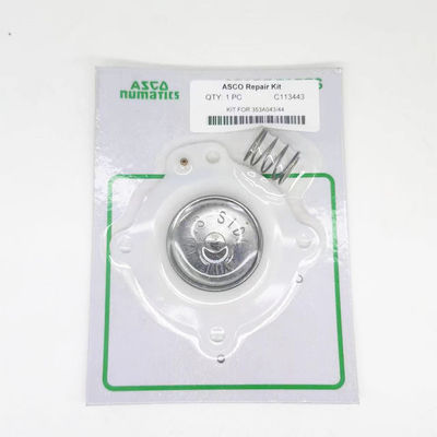 ASCO SCG353A043 C113444 Kit di riparazione del diaframma della valvola d'impulso NBR, TPE (bianco)