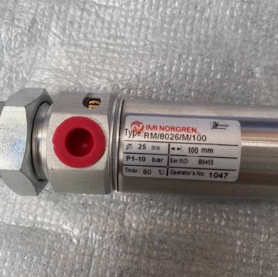 Cylindro pneumatico a pistoni di serie ISO RM/8012/M/30 NORGREN a doppia azione