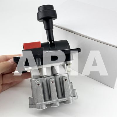 Nuova valvola a sei fori 6CV-D-N valvola di controllo manuale valvola di controllo di PTO del camion di scarico con luce indicatrice