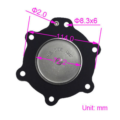 C113825 ASCO Valvo a impulso Diaframma 1.5 pollici kit di riparazione SCG353A045 Applicazioni industriali