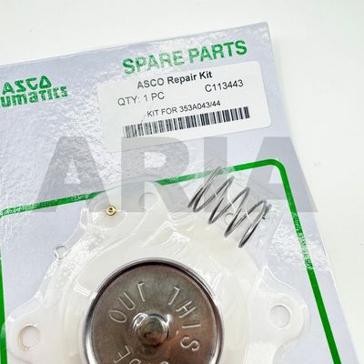 ASCO G353A041 G353A042 Kit di riparazione del diaframma della valvola d'impulso C113443 NBR TPE (bianco)