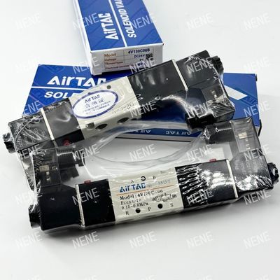 4V130C-M5 Valvola elettromagnetica AIRTAC AC220V DC24V a prova di esplosione 5/3