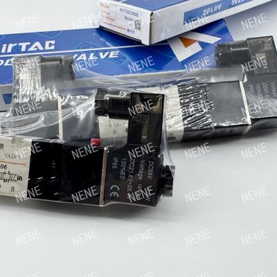 Valvola elettromagnetica 4V130P-06 AIRTAC per il controllo dell'aria in pressioni da 0,15 a 0,8 MPa