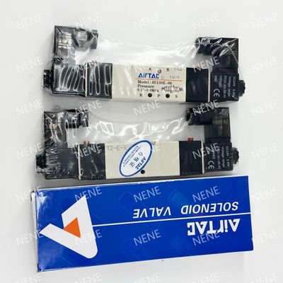 AIRTAC 4V230C-06 Materiale del corpo in lega di alluminio Valvola elettromagnetica 24VDC 220V Per applicazioni ad alta pressione