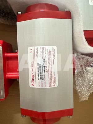 Valvola a farfalla / DN100 / PN10/16 Attuatore pneumatico