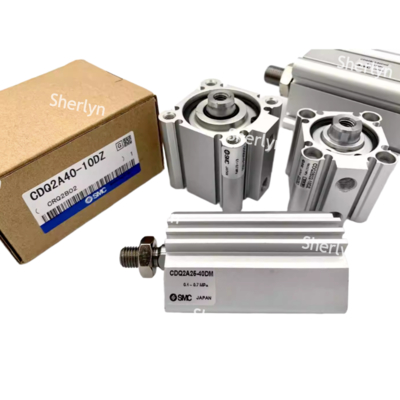 Cilindro compatto serie SMC CQ2 CQ2A12-40D Tipo standard a doppio effetto stelo singolo