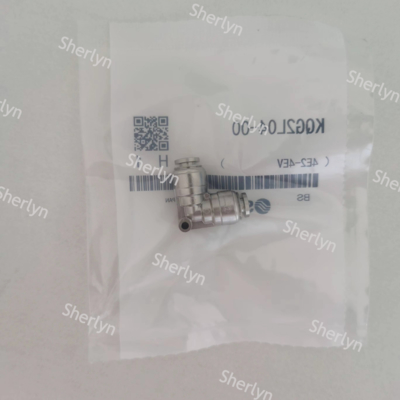 SMC KQG2L04-01S Gomito a 90 gradi con sigillante Acciaio inossidabile 316 	4 mm X R1/8