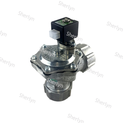 Valvola a impulsi elettromagnetici ASCO SCG353A065 Valvola a impulsi con interfaccia rotante Guarnizione NBR Serie 353 Collettore di polvere Valvole a impulsi doppie