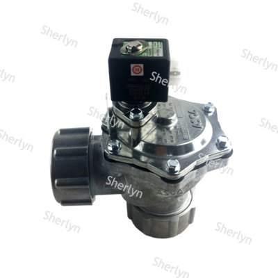 Valvola a impulsi elettromagnetici ASCO SCG353A065 Valvola a impulsi con interfaccia rotante Guarnizione NBR Serie 353 Collettore di polvere Valvole a impulsi doppie