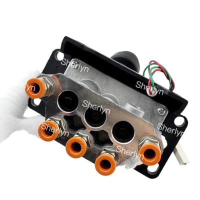 Valvola di controllo manuale a cinque fori 5CV-D con funzione PTO per valvola di controllo per autocarro ribaltabile a cinque fori e controllo combinato a cinque fori