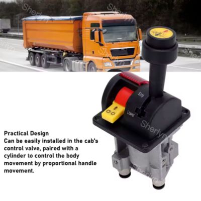 BKQF34-B 14750650H Valvola in gomma per ribaltabile a 4 fori M6 con blocco per valvola di controllo idraulica per ribaltabile ﻿