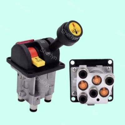 BKQF34-B 14750650H Valvola in gomma per ribaltabile a 4 fori M6 con blocco per valvola di controllo idraulica per ribaltabile ﻿