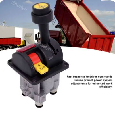 BKQF34-B 14750650H Valvola in gomma per ribaltabile a 4 fori M6 con blocco per valvola di controllo idraulica per ribaltabile ﻿