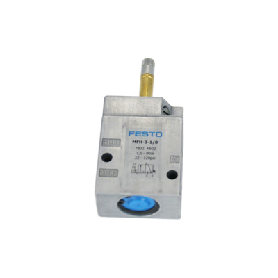 Festo MFH-3-1/8 7802 Valvola, Tiger Classic, 3/2 mech spr chiuso, G 1/8 femmina, 1,5-8 bar