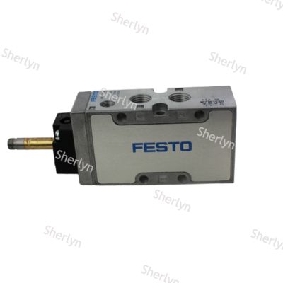 Festo MFH-5-1/4-B Valvola solenoide, 5/2 Monostabile Mec Spr, Int Pilot, 2-10 Bar