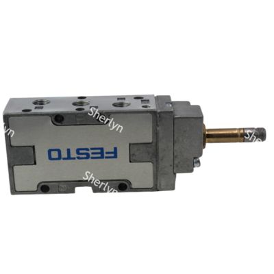 Elettrovalvola FESTO MFH-5-1/8-B, 5/2 Monostabile Mec Spr, Pilotaggio Int G/8