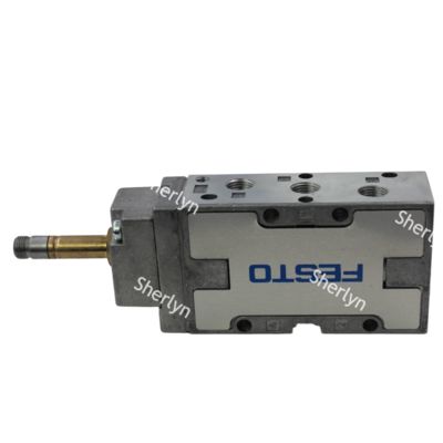 Elettrovalvola FESTO MFH-5-1/8-B, 5/2 Monostabile Mec Spr, Pilotaggio Int G/8
