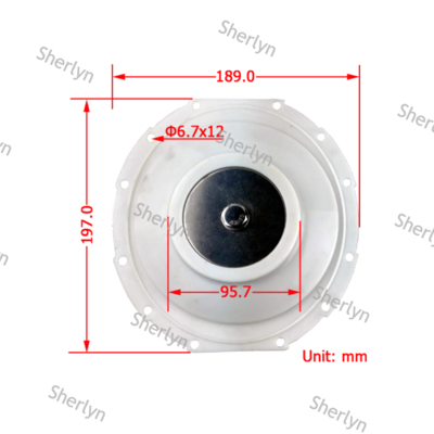 Norgren 3''' Inch 8296900.8171 8297900.8171 Pulse Valve 1271526 Kit di diaframma
