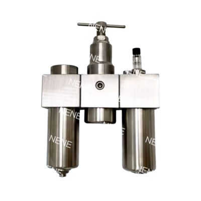 SFSRSL200 Triplice set in acciaio inossidabile SUS316 regolatore del filtro pneumatico lubrificante G1/4 Regolamento della pressione