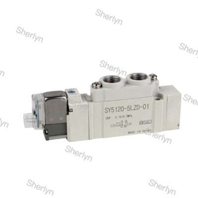 Valvola solenoide SMC SY3120-6LZD-C4 SY3000 serie 12VDC