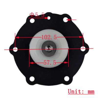 Joil Diaphragm Repair Kit 1.5-inch Diaphragm Repair Kit Suitable For JISI40 Electromagnetic Pulse Valve
