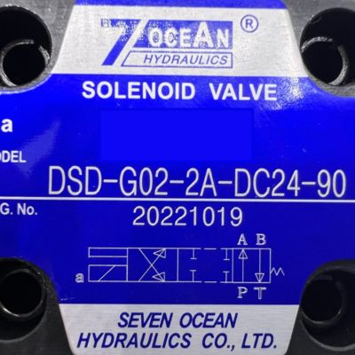 DSD-G02-2A-DC24-90 Valvola di controllo direzionale 7OCEAN Valvola solenoide
