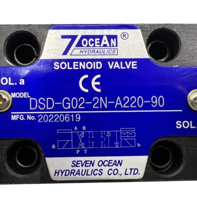 Elettrovalvola pneumatica 7 OCEAN DSD-G02-2N-A220-90 AC220 Valvola di controllo direzionale