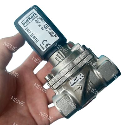 Valvola solenoide Burkert 6281 00322547 in acciaio inossidabile servosistito NO G1/4