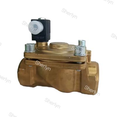 BURKERT 00322519 Elettrovalvola a 2/2 vie, corpo valvola in ottone, tenuta in EPDM, AC220V