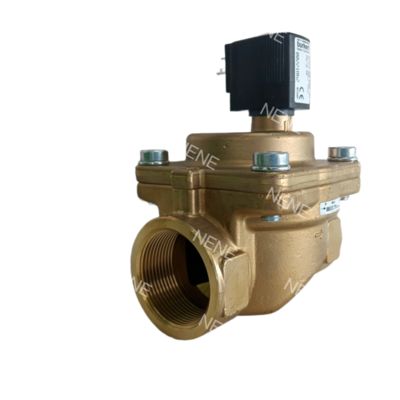 00221846 6281 G1/2 2/2 Normalmente Chiusa 13.0 Foro di Flusso Guarnizione NBR Corpo Valvola in Ottone AC220V 8W 0.2-16bar -10~+80 ℃ Valvola Solenoide BURKERT